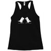 trex i love you this much Racerback Tank