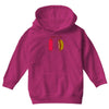 what up dog ketchup hot dog Youth Hoodie