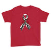 carcinoid cancer ribbon and rose Youth Tee