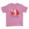 lung cancer awaneress Youth Tee