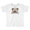 cute pug dog Toddler T-shirt