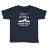 chill hungry wolf Toddler T-shirt