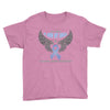 my hero is now my angel stomach cancer awareness Youth Tee