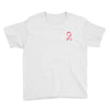 breast cancer ribbon survivor pocket Youth Tee