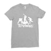 teamwork   mens funny Ladies Fitted T-Shirt