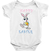 Bunny Happy Easter Baby Onesie