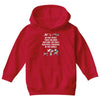 mama bear message Youth Hoodie
