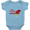 Red Sparrow Baby Onesie