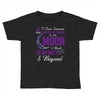 i love someone with pancreatic cancer to the moon &amp; back to infinity Toddler T-shirt
