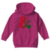 dungeons dragons logo Youth Hoodie