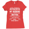 Dear Husband, Love, Your Favorite Ladies Fitted T-Shirt