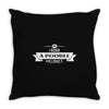 I Kissed A Poodle And I Liked It Throw Pillow