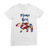 mama bear floral Ladies Fitted T-Shirt