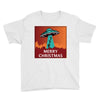 i want to believe santa parody Youth Tee