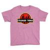 Jurassic Park Parody Stranger Things Youth Tee