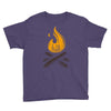 camp &amp; bonfire Youth Tee