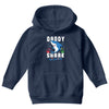 daddy shark doo doo doo family matching Youth Hoodie