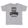 driver picks the music passenger shuts his cakehole Toddler T-shirt
