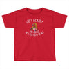 she's beauty she' grace t shirt chicken farm Toddler T-shirt