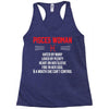 Pisces Woman Racerback Tank