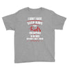 step kids white letter Youth Tee