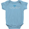 i'm only here for the wifi internet   coffee cafe web geeky tech guy t Baby Onesie