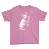 cat stripes Youth Tee