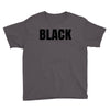black Youth Tee