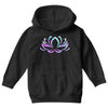 hologram lotus Youth Hoodie