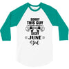 sorry this guy is already taken by a super sexy  june girl 3/4 Sleeve Shirt