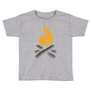 camp &amp; bonfire Toddler T-shirt