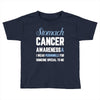 stomach cancer awaneress i wear periwinkle for someone special to me Toddler T-shirt