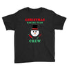 christmas baking team crew snowman Youth Tee