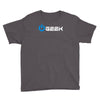 geek' (power on button) Youth Tee