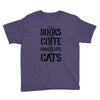 read books drink coffee eat chocolate pet cats Youth Tee