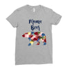 mama bear floral Ladies Fitted T-Shirt