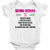 Gemini Woman Baby Onesie