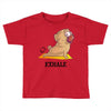 yoga pug exhale Toddler T-shirt