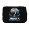 Fishing Granddad Laptop cover