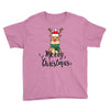 merry cristmas reindeer Youth Tee