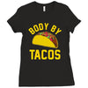 body by tacos funny Ladies Fitted T-Shirt