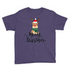 merry cristmas reindeer Youth Tee