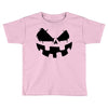 pumpkin face Toddler T-shirt