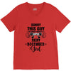 sorry this guy is already taken by a super sexy  december girl V-Neck Tee