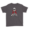 carcinoid cancer ribbon and rose Youth Tee