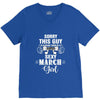 sorry this guy is already taken by a super sexy  march girl V-Neck Tee