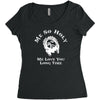 me so holy  funny  jesus religion christian long time love comic Women's Triblend Scoop T-shirt