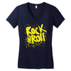 rock music r3 Women's V-Neck T-Shirt