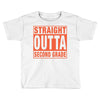 straight outta second grade Toddler T-shirt