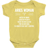 Aries Woman Baby Onesie